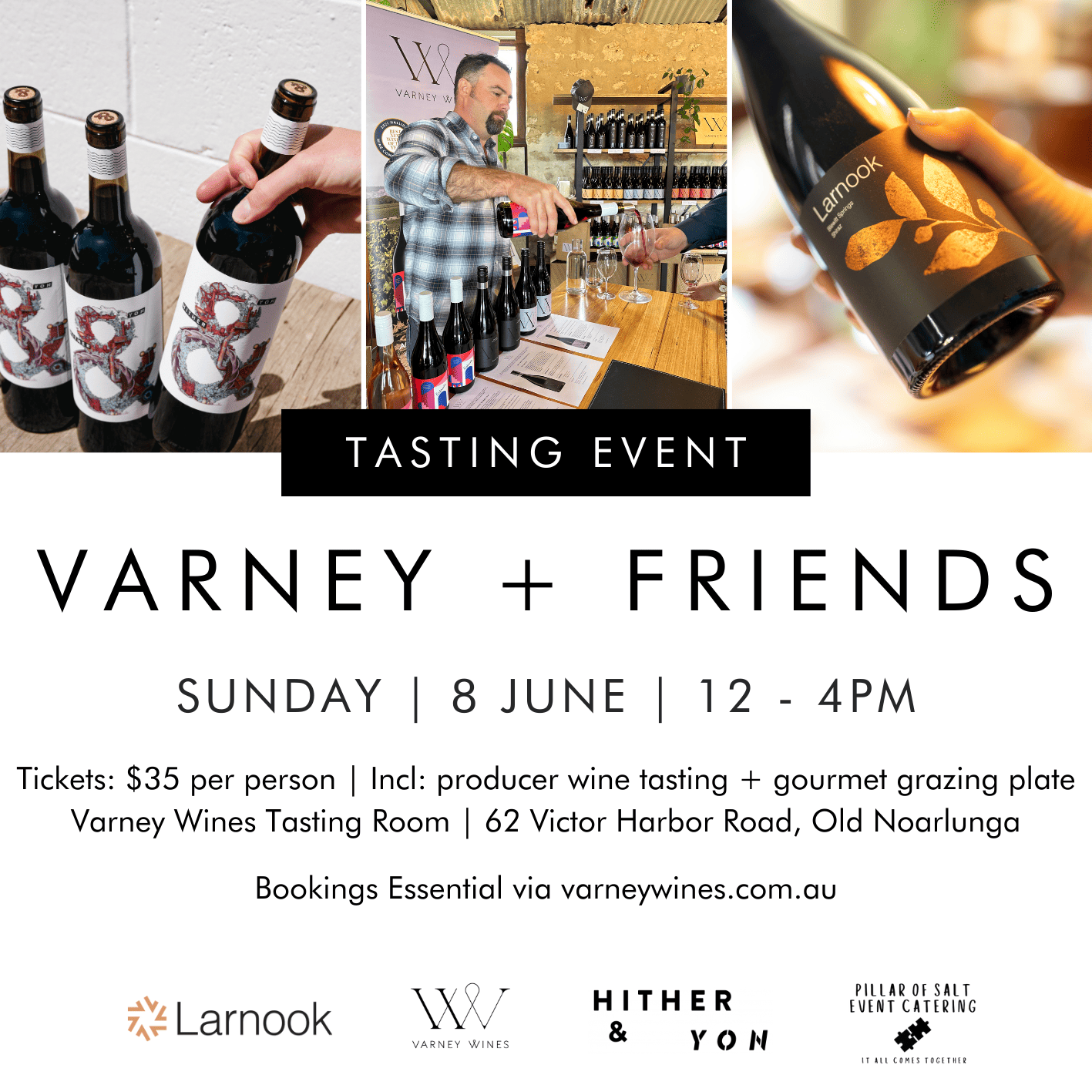 Varney + Friends: Taste the Vale June Long weekend tasting