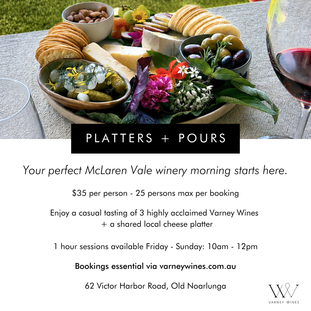 Platters + Pours
